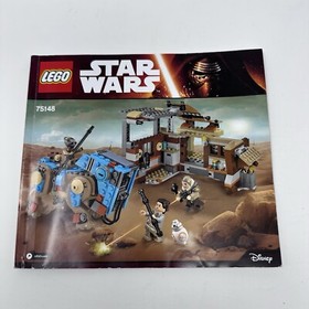 LEGO 75148 Star Wars Encounter on Jakku Instruction Booklet Manual Only