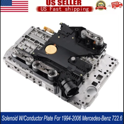 KIT de solenoide + placa conductora de cuerpo de válvula de transmisión TCU para Mercedes-Benz 722.6 Foto 1 de 4