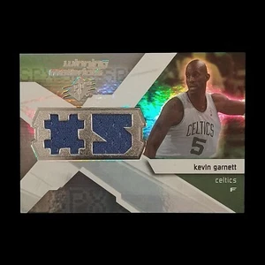 2008-09 UD SPX Kevin Garnett Celtics Jersey Relic - Picture 1 of 2