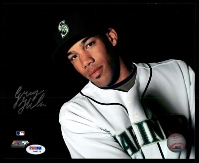 Greg Halman Autographed 8x10 Photo Mariners PSA Authentic - Image 1 of 4