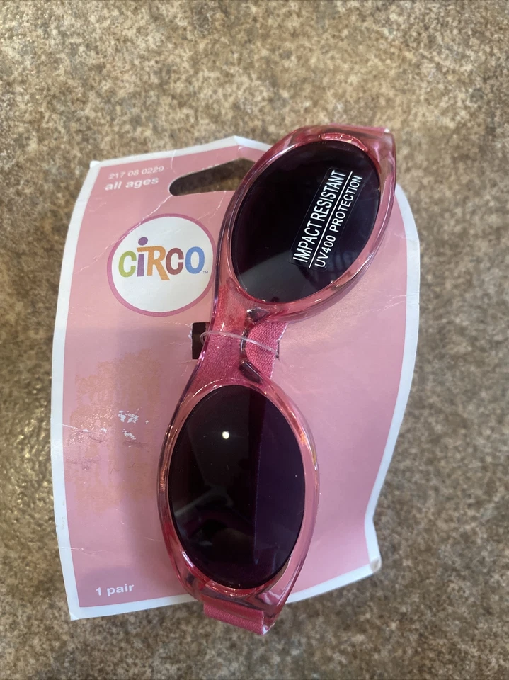 Nuevo Circo Gafas de Sol 1 Par Todas las Edades Niñas Rosa  Foto 1 de 4