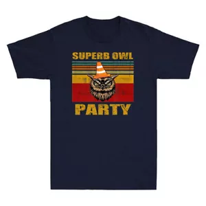 Superb Owl Party Vampire Comedy TV Series Vintage Men's Short Sleeve T-Shirt Top - Picture 1 of 4