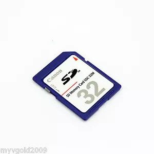 Canon 32MB SD Card SD Memory Card 32 MB For Old Camera/DV - Picture 1 of 3