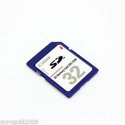 Canon 32MB SD Card SD Memory Card 32 MB For Old Camera/DV - Image 1 of 3