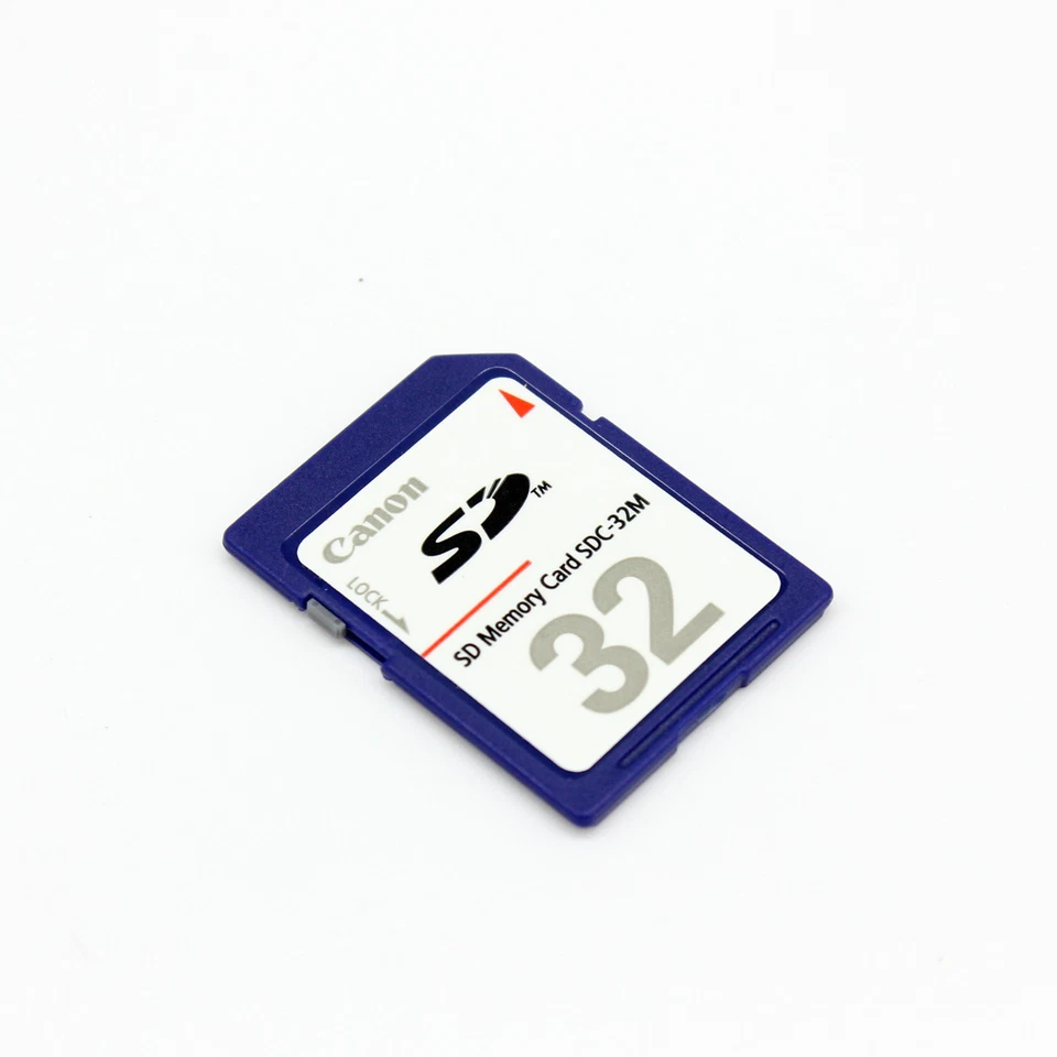 Genuine Canon 32MB SD Card, SD Flash Memory Card, SDC-32MB - Image 1 of 3