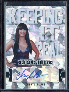 2021 Leaf Pop Century Keeping It Real Silver Ice #KIRCB1 Cheryl Burke 34/37 - Picture 1 of 1