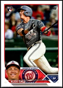 Actualización Topps 2023 #US253 Alex Call - Rookie RC ¡Envío gratuito! - Imagen 1 de 2