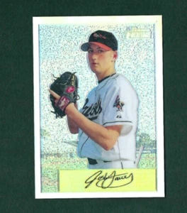2002 Bowman Heritage Chrome Refractor #BHC89 Josh Towers Orioles Serial #324/350 - Picture 1 of 2
