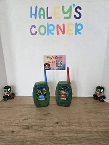Playmates TMNT Teenage Mutant Ninja Turtles Walkie Talkie Set - Works/Tested - Picture 1 of 6