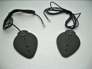 2 X Polycom SoundStation Premier Audio Conferencing Extended Mics 2201-02138-001 - Picture 1 of 1
