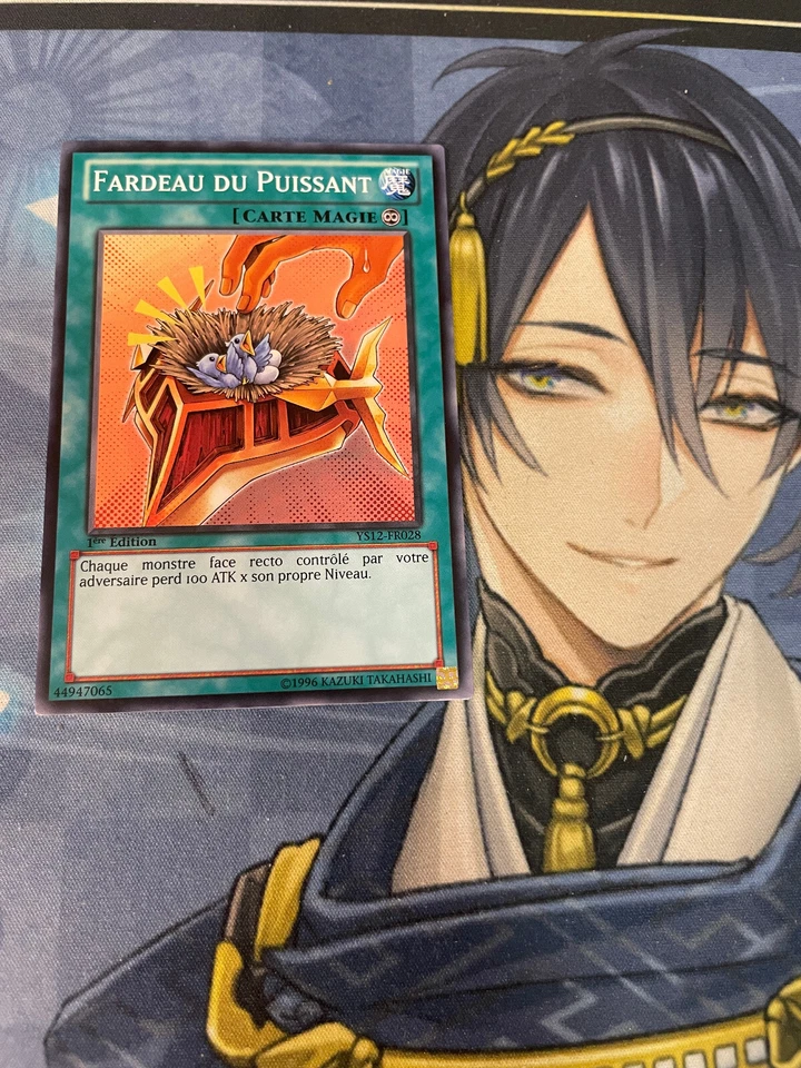 YUGIOH - BURDEN OF THE MIGHTY - YS12 - 1ST ED - COMMON - FRENCH - NM - Image 1 of 1