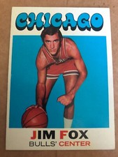 1971-72 Topps Basketball set break #3 Jim Fox NM/MT