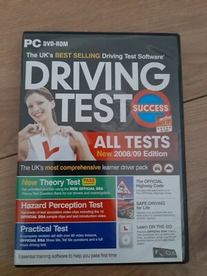 Driving Test: Success - All Tests - 2008/09 Edition - PC DVD-ROM - Official DSA - Image 1 of 4