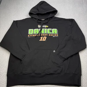 DANICA PATRICK Hoodie Adult XL Black Go Daddy Chase Authentics NASCAR Racing - Picture 1 of 12