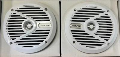 Alpine SPS-M601W 6" Marine Speakers - Image 1 of 4