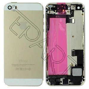 Apple iPhone 5S Rear Housing Case With Components Gold - Picture 1 of 1