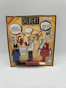 Vintage Dilbert High Anxiety Magnetic Dry Erase Magnets New Factory Sealed - Picture 1 of 4