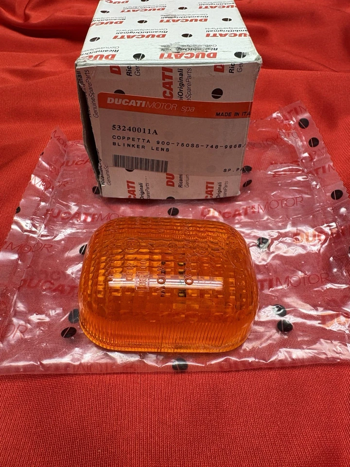 Lente intermitente Ducati 748 916 ST2 900SS nueva OEM 53240011A Foto 1 de 4