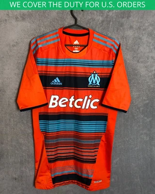 Olympique Marseille Jersey Third football shirt 2011 - 2012 Adidas TechFit Men 8 - Image 1 of 4