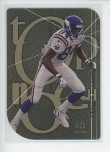 RANDY MOSS 1999 SKYBOX METAL FUNDIDO MUESCA SUPERIOR #14 ORO PARALELO METAL SP VIKINGOS - Imagen 1 de 2