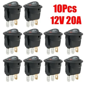 Interrupteur universel de lampe ?? brouillard rouge 12 V pour voiture fourgon ca - Photo 1 sur 12