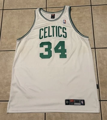 Camiseta deportiva vintage Y2K auténtica Nike Team Paul Pierce 52 XXL Boston Celtics Tatum Foto 1 de 4