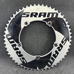 GREAT BIG OL' SRAM Red 55/42T 130mm BCD AERO Chainring Set Time Trial Triathlon - Picture 1 of 11