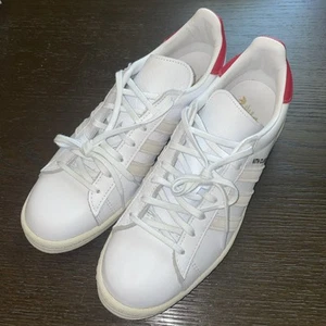 Adidas X Kith OG Samba GY2542 Programa Clásico Blanco/Rojo EE. UU. M 9.5 Cuero Usado en Excelente Condición - Imagen 1 de 7