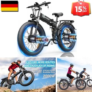Ridstar H26 Pro Elektrofahrrad 48V20AH 26" Off-Road 3000W E-Mountainbike E-Bike - Bild 1 von 22