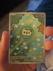 Pokemon TCG Solosis 118/086 English Illustration Rare Black Bolt NM - Picture 1 of 2