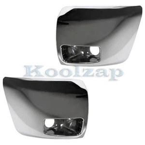 Para 07-13 Silverado 1500 con lámparas antiniebla parachoques delantero extremo de extensión LH + RH SET PAR - Imagen 1 de 7
