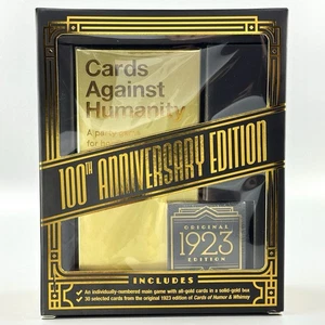 Cards Against Humanity 100th Anniversary Edition Limited Gold Cards Box 1923 NEW - Picture 1 of 17