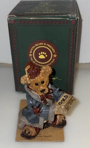 Boyd’s Bears & Friends Wilson als Melchior mit Goldkrippe Serie #2 1995 Geschenk - Bild 1 von 17