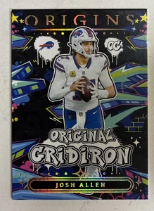 2025 Panini Origins Football Josh Allen #2 Original Gridiron SP Buffalo Bills - Bild 1 von 2
