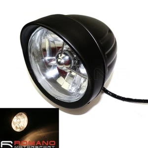 10mm Bolt Motorcycle Headlight For Harley Softail FXEF Rocker FXSTSS Chopper 12V - Afbeelding 1 van 8