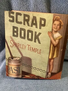 Vintage Shirley Temple Scrapbook 25 Pages Full of vintage clippings cutouts (ee) - Picture 1 of 12