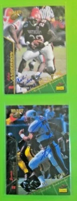 34 DIFFERENT 1995 SIGNATURE ROOKIES RC AUTO VARIATION LISTING NCAA NFL STARS - Image 1 of 4