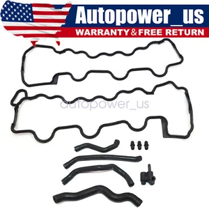 Valve Cover Gaskets Set of 2 Fit Mercedes C Class CLK E ML S SLK E320 ML350 Pair - Picture 1 of 8