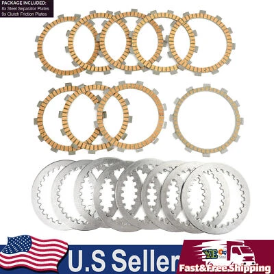 Clutch Kit Iron & Friction Plates for Yamaha FZS1000 FZ1 FAZER 2001-2005 Foto 1 de 4