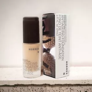 Korres Quercetine & Oak ANTI AGEING FOUNDATION, 10 Light Sand .91 fl oz - Picture 1 of 2