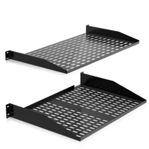 Pyle 1U+2U Wall Mount Server Rack Shelves - Universal Device Mounting Tray - Picture 1 of 7
