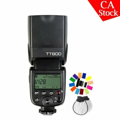 US Godox TT600 2.4G Camera Flash Speedlite for Canon Nikon Pentax Olympus Sony - Image 1 of 4