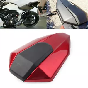 Sozius Abdeckung Sitz Sitzbank Rotwein Für Yamaha FZ-07 MT-07 2013-2017 - Bild 1 von 6