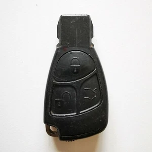 Original OEM Mercedes 3 Tasten Fernbedienung Alarm Fob, Marquardt 3312, getestet #12 - Bild 1 von 6