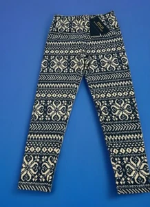 Polo Ralph Lauren Girl’s Fair Isle Print HOLIDAY Leggings Size 7(S) - Picture 1 of 6