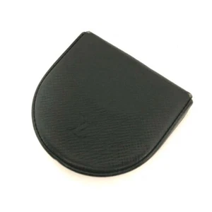 Louis Vuitton Taiga Leather Porte Monnaie Cuvette Coin Case Purse/2BD1666 - Picture 1 of 8