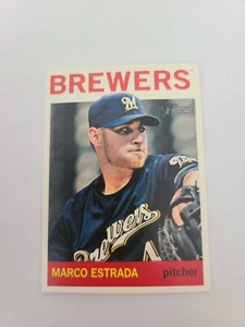 2013 Topps Baseball Card Marco Estrada 267 - Picture 1 of 2