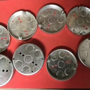 Raco 4” Runde Deckenpfanne 1/2” Tief (Menge 10) - Bild 1 von 1