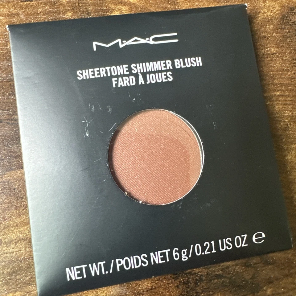 MAC *SWEET AS COCOA* Sheertone Shimmer Powder Blush Pro Palette Refill