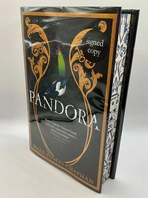 Pandora Susan Stokes Chapman SIGNED New 1st Ed Stenciled HB Waterstones Unread - Image 1 of 4
